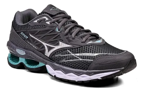Tênis Mizuno Academia Corrida Caminhada Macio Treino Novo