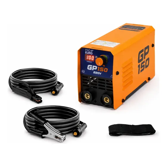 Máquina De Solda Inversora Gp 150 220v Mma Tig Lift Pró Euro