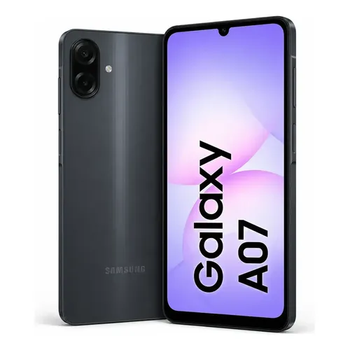 Celular Samsung Galaxy A07 128gb 4g Tela 6.7 Preto Com Nf