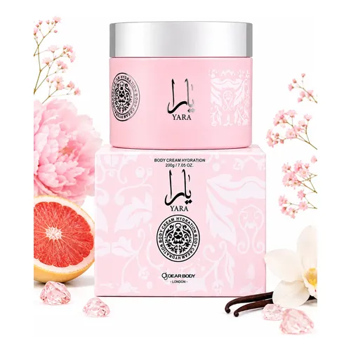 Creme Yara Hidratante Corporal 200ml Dear Body Alta Fixação Yara