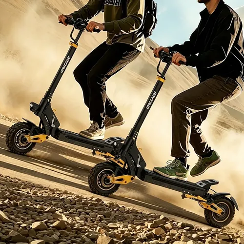 Elétrico Off-road Es1 Para Adulto 1000w 55 Km/h Motor Duplo