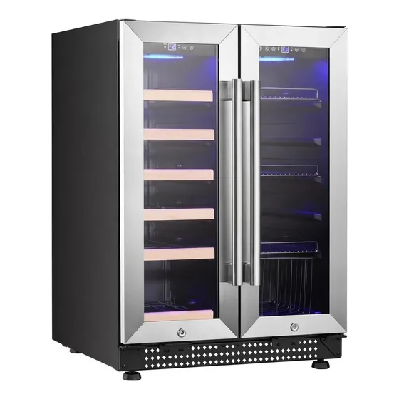 Adega Climatizada 18 Garrafas E 55 Latas, Touch Screen