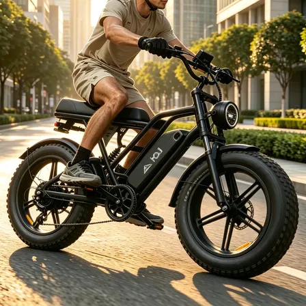 Bicicleta Elétrica Scooter 1000w Bike Aro20 Lítio 20ah 50km Preto 20