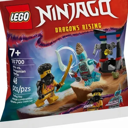 Lego Ninjago Batalha Arin Vs Dragão 48 Peças 30700