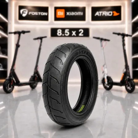 Pneu 8.5x2 Patinete Elétrico Foston Xiaomi Atrio Dualtron