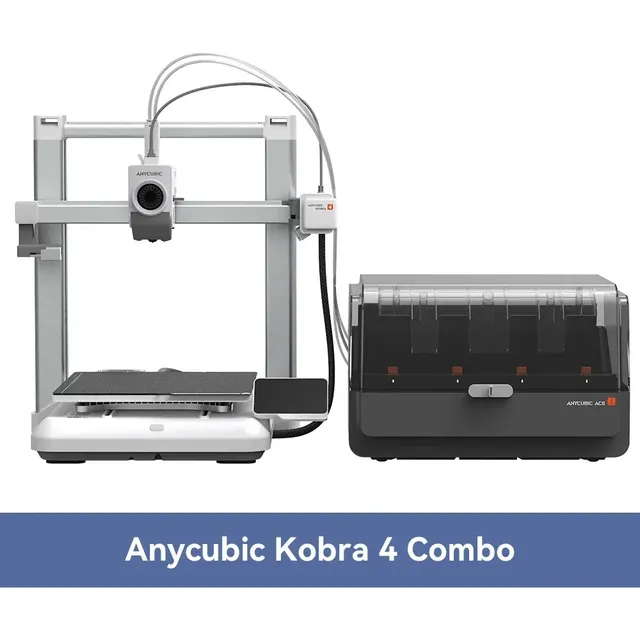 Impressora 3d Anycubic Kobra 4 Combo (com Ace Pro 2)
