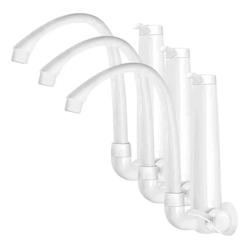Kit Com 3 Tigre Purificador Parede Branco Branco