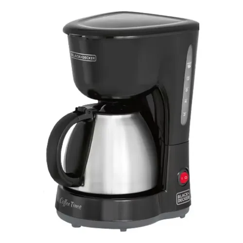 Cafeteira Elétrica Cm15 15 Cafés Jarra Em Inox Black+decker