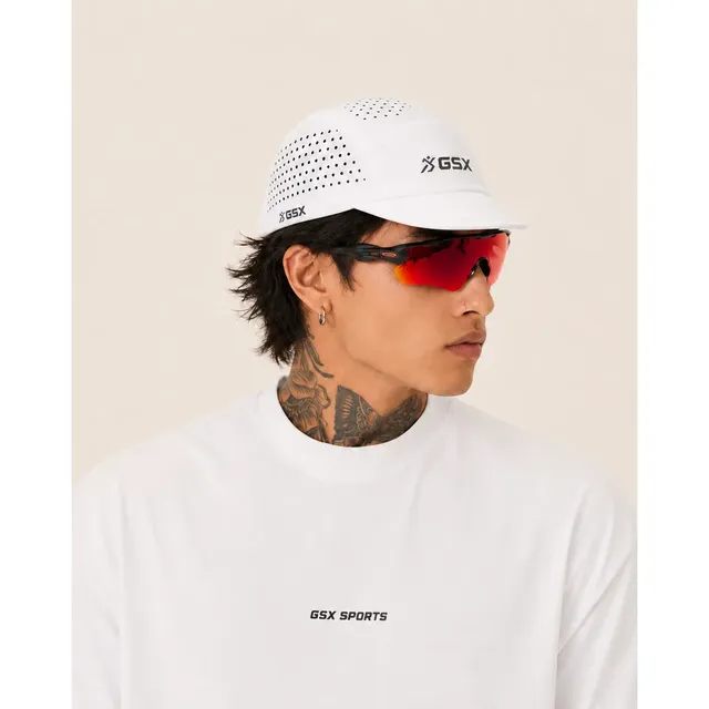 Boné Corrida Aba Curta Ultra Leve Airtech Pro Performance Branco Único