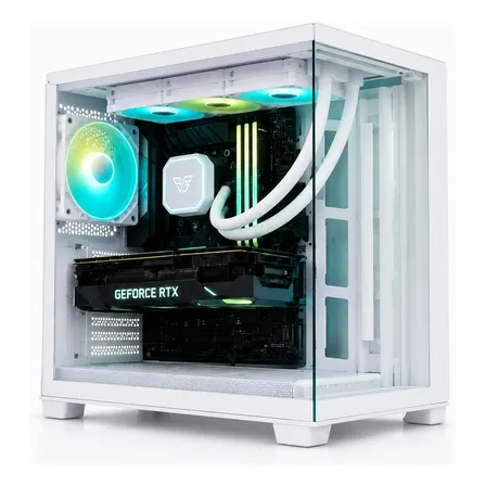 Pc Gamer Branco Montado Cpu I7 Placa Video Gtx Ddr5