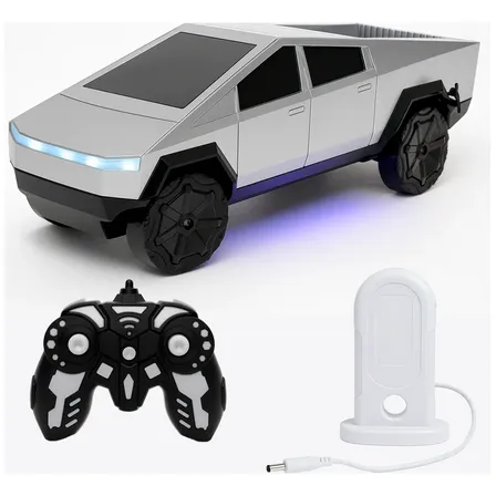 Brinquedo Carro Tesla Cybertruck Recarregáve Controle Remoto