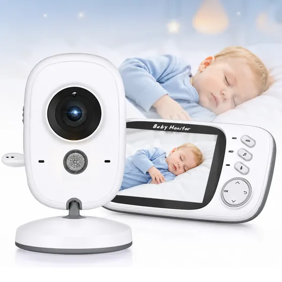 Babá Eletrônica Vb603 Com Monitor Visão Noturna E Áudio