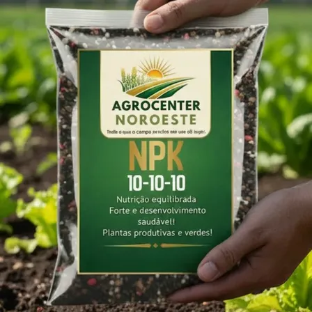 50kg Adubo Npk Premium 10-10-10 Granulado