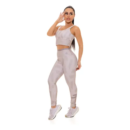 Conjunto Fitness Desert Lines Blackout Zero Transparência