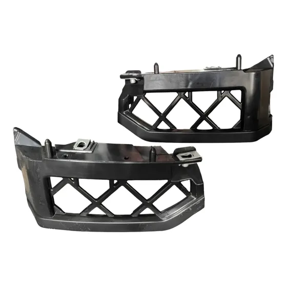 Par De Guias Suportes Parachoque Nissan Frontier 2008 A 2016