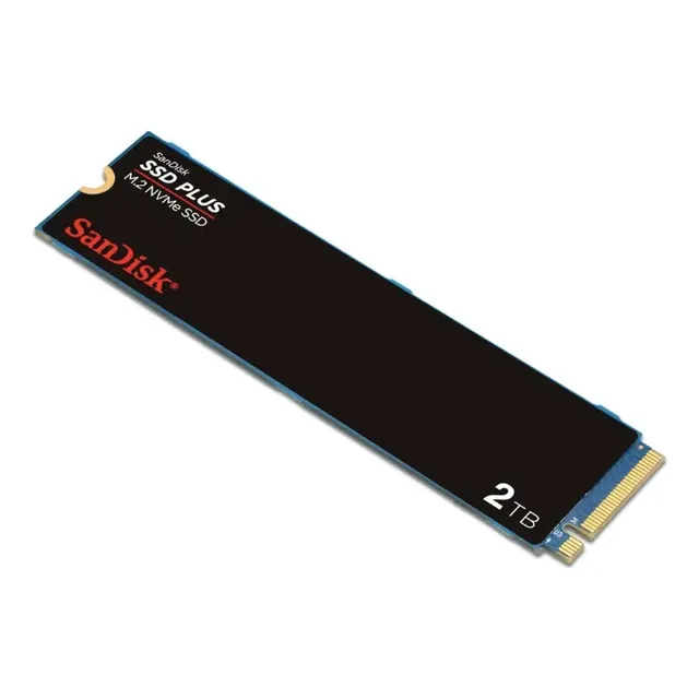 Ssd Sandisk Plus 2tb M.2 2280 Pcie Gen3 Nvme + Vendido Preto