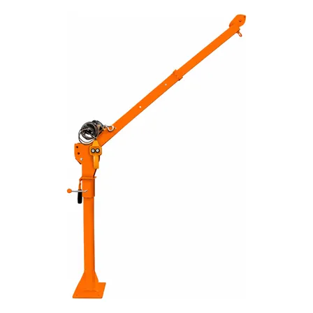 Guincho Hidráulico Para Caminhonete 500kg Elétrico 12v/24v Laranja