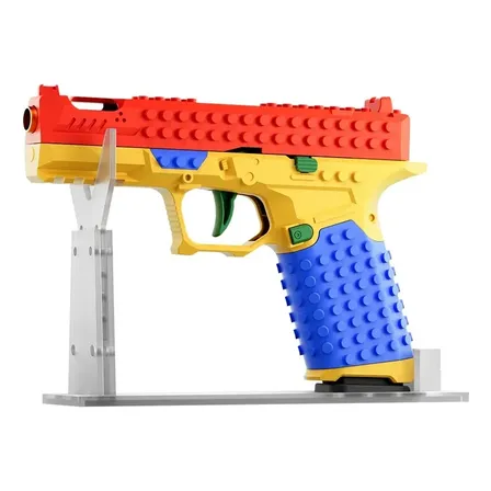 Arma De Brinquedo Montar Lançador Bala Mole Infantil