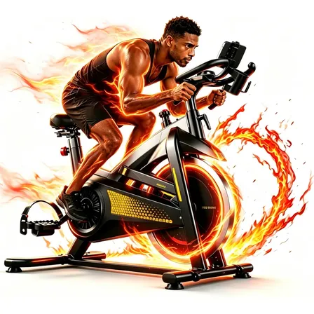 Bicicleta Ergométrica Spinning Inércia 15 Kg Peso Máx 150 Kg