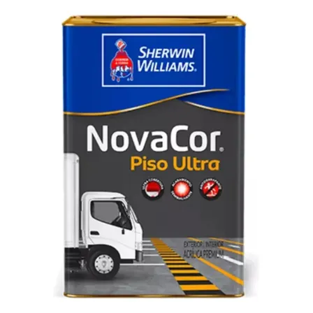 Tinta Acrilica Novacor Piso Ultra 18l Semibrilho Para Pisos