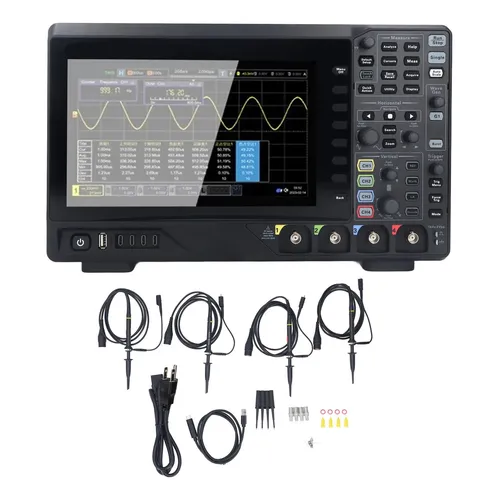 Osciloscópio Digital Portátil De 4 Canais 7 Em 1 200 Mhz