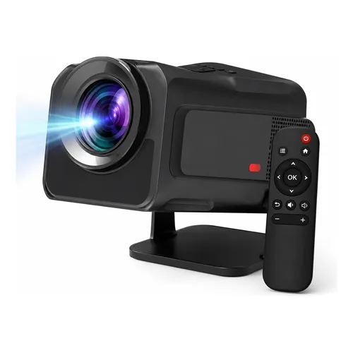 Projetor Hy320 Mini Android 4k Wi Fi Bluetooth Full Hd Preto