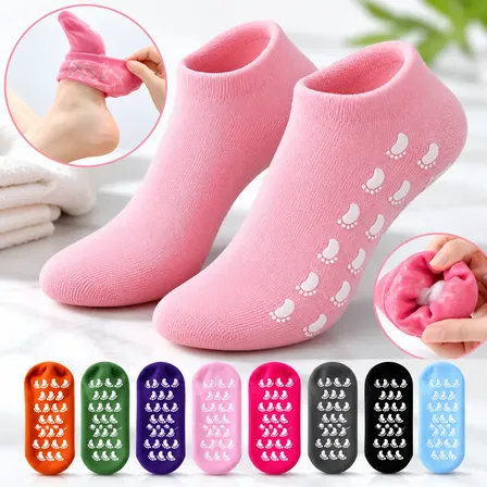 Meia Hidratante Para Pés Gel Spa Anti Rachaduras