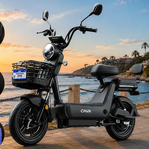 Bicicleta Elétrica Cavalletta C2 Removível Lítio 65km 750w