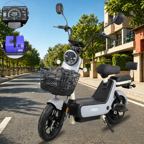 Cavalletta C2 Bicicleta Elétrica 750w Lítio 48v 20ah 65km Cinza 104cm