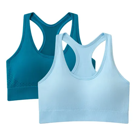 Kit 2 Top Nadador Fitness Com Bojo Costura Reforçada Fitness