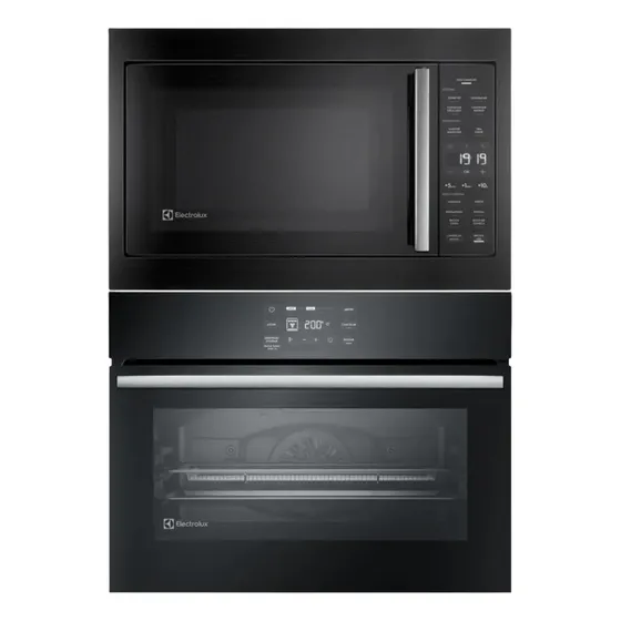 Kit Electrolux De Embutir Forno Elétrico + Micro-ondas 34l