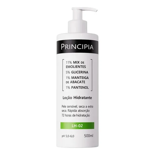 Principia Lh-02 Loção Corporal Hidratante 500ml