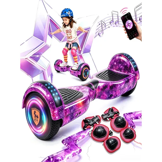 Hoverboard 6.5,vifit Skate Elétrico,presente De Anivers,4.4a