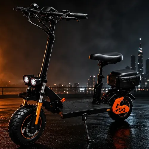 Patinete Eletrico Scooter 1200w Assento 60km Adulto M5 Pro