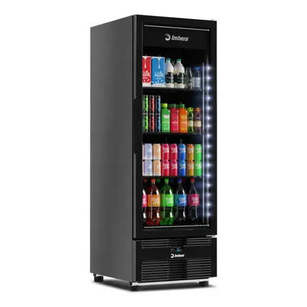 Freezer Vertical Imbera Full Black Evz21 Max 597l - 220v Preto 220v