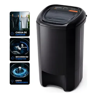 Centrífuga Wanke Premium 15kg Wave Secadora Roupas