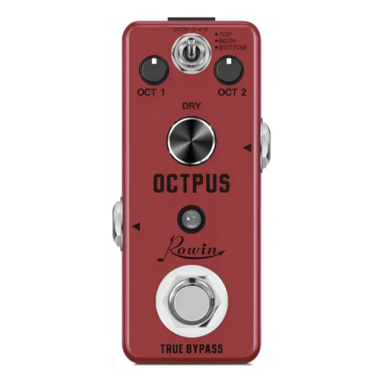 Pedal De Efeito De Guitarra Digital Rowin Lef-3806 Octopus
