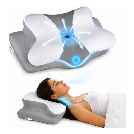 Travesseiro Ortopedico Cervical Viscoelastico Relax Coluna