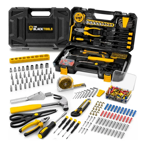 Kit Maleta Jogo De Ferramentas 122 Peças Residencial Oficina