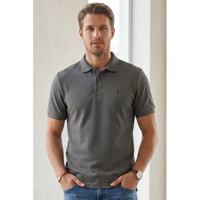 Polo Piquet Texturizada Polo Wear