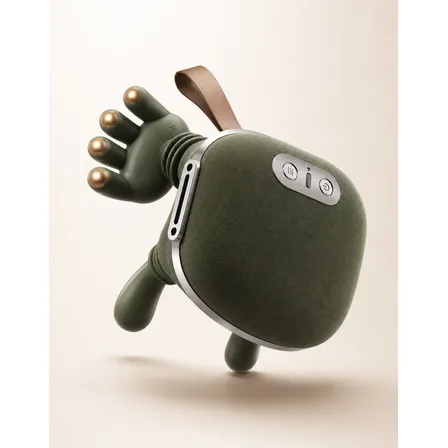Massageador Elétrico Pescoço Ombros Mãozinha 3d Aquecimento