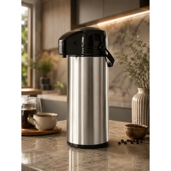 Garrafa Termica De Inox 1,9 Litros Café Ou Chimarrão Domero