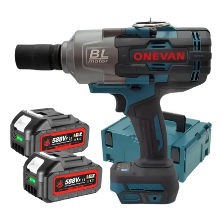 Chave De Impacto 3/4 4100nm Brushless 2 Baterias 6ah Onevan