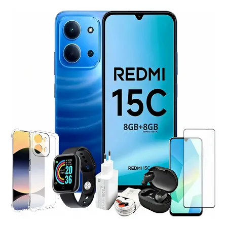 Xiaomi Redmi 15c 256gb 16gb Ram Lançamento 2026+ Brinde Top1