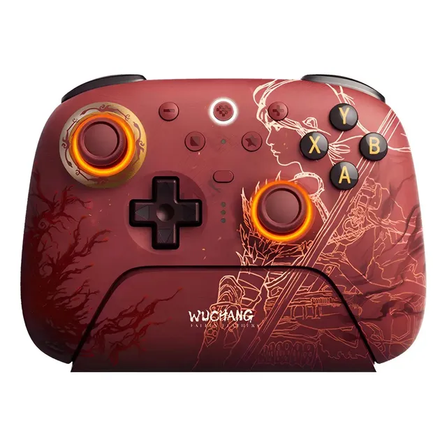 Controle Sem Fio 8bitdo Ultimate V2 Wireless + Dock Original Wuchang Vermelho