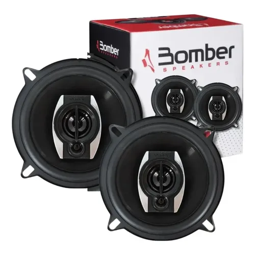 Par 5pol 65wrms 3axial Alto Falante 4 Ohms Bomber Bbx 116333