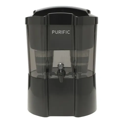 Purificador Purific 10 Torneira Com Refil Alcalinum - Preto Preto