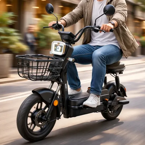 Bicicleta Elétrica Skyboard 48v-15ah-45km Nfc 2026 Novo