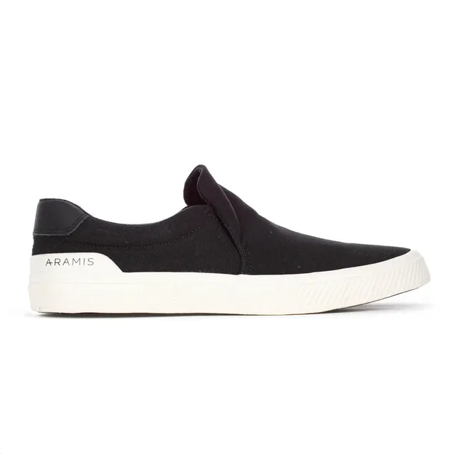 Tênis Masculino Casual Aramis Daily Slip Confortável Moderno Preto-off White 41 Br