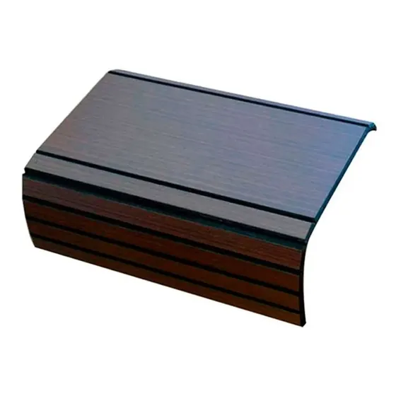 Kit Com 2 Esteira Suporte Reto Flexivel P/ Braço Sofá Tabaco